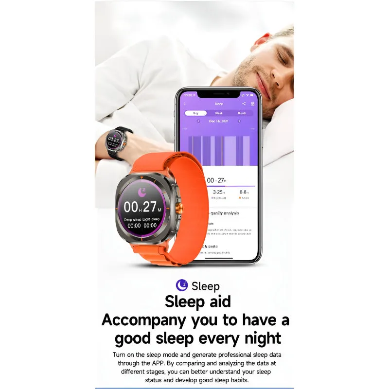 Z7 Ultra 1.46-Inch Ultra Large Screen – Outdoor Sports, Sturdy Design, Large Battery Capacity, Aluminium Alloy Smartwatch