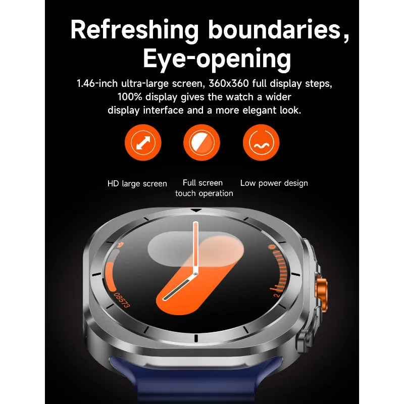 Z7 Ultra 1.46-Inch Ultra Large Screen – Outdoor Sports, Sturdy Design, Large Battery Capacity, Aluminium Alloy Smartwatch