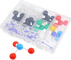 Zerodeko Molecular Science Model Kit for Classroom Education Organic Learning Comprehensive Experiment Tools for Students Precision Ball and Stick Structure Demonstration