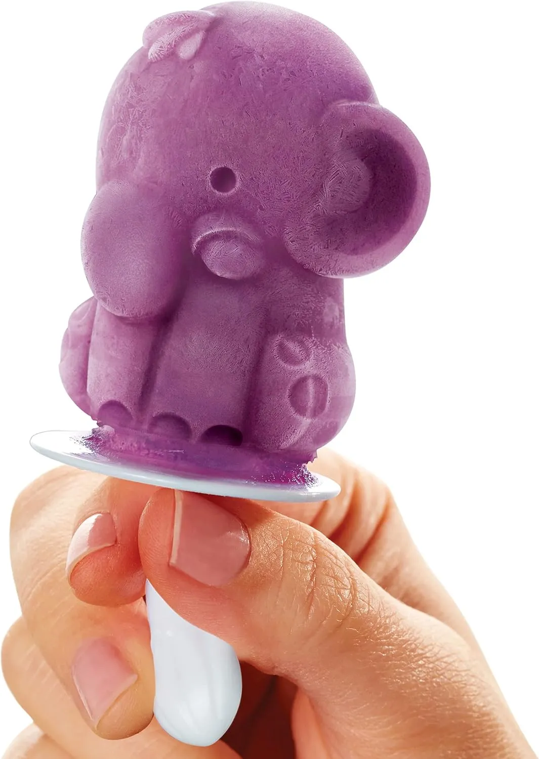 Zoku Safari Pop Molds, 4 Different Easy-release Silicone Popsicle Molds in One Tray, Fun Jungle-inspired Designs, BPA-free